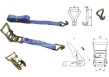 Eslinga camión 3.7m x 3.8cm para 2000 Kg