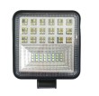 Foco de led cuadrado 38w, 12/24v, 10.5x10.5cm
