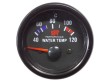 Reloj de medición de la temperatura del agua black