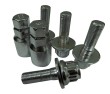 Tornillos antirrobo planos 12x1.25mm