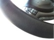 Funda de volante piel fina negra lisa universal 37-39cm