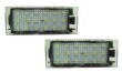 Kit plafones led para matricula de renault
