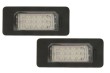 Kit plafones led para matricula de audi
