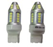 Bombillas t20 7440 super led blanco, can bus 12v