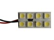 Placa 8 hp leds blancos 30x15mm 12v