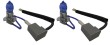 Bombillas hod cerámica ultrablancas h3 100w 12v