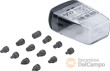 Estuche 12 puntas 1/4" torx (t10 - t15 - t20 - t25 - t27 - t30) + allen (h3 - h4 - h5 - h6) + pozidriv (pz1 - pz2)