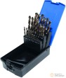 Estuche 26 brocas helicoidales doble corte acero-cobalto hss-g m35 ( ø 1,0 - 13,0 mm.)