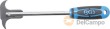 Extractor de retenes de doble gancho, 295 mm. con mango bicomponente de plastico