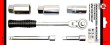 Blister 6 herramientas para bujias ( 16 - 18 - 21 mm), 3/8"