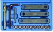 Estuche reparacion de rosca tornillo disco freno m9 x 1.25 mm (vag-opel-ford)