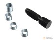 Blister 5 pcs reparacion de roscas de bujia, m14 x 1,25 mm, acero-carbono