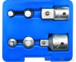 Estuche 6 vasos adaptadores 1/4" - 3/8" - 1/2" - 3/4"
