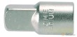 Vaso ampliador 3/8"h a 1/2"m, satinado