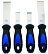 Blister 4 espatulas reforzadas, acero inoxidable