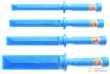 Blister 4 espatulas de plastico 19 - 22 - 25 - 38 x 275 mm
