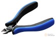 Alicate de corte electrónica 115 mm, de precisión, mango bimateria, bocas reforzadas, ø 1,5 mm2
