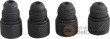 Blister de 4 boquillas de recambio (2,4-3,2-4,0-4,8 mm.) para GTi100402