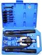Estuche remachadora de palanca articulada profesional de doble uso (remache ø 2,4 - 6,4 mm y tuerca remachable m4 - m10 )