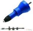 Remachadora adaptable a taladro, ø 2.4 - 3.2 - 4.0 - 4.8 mm