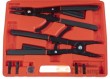@ estuche 2 alicates circlips abrir - cerrar, 420 mm + 10 puntas intercambiables