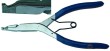 Alicate ciego curvo para arandelas de retencion de motor y embragues, 225 mm.