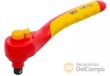 Carraca alabeada 1/2" reversible 36 d.,con aislamiento vde - 1.000 v., 200 mm. - iso 60900