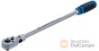 Carraca extralarga 1/4" articulada 180º, 72 d. (304 mm.)