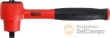 Carraca 3/8" reversible 72 d.,con aislamiento vde - 1.000 v., 200 mm.