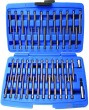 Estuche 50 puntas 1/4" de atornillador de seguridad largo, 75 mm
