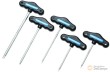 Blister 5 llaves allen-pipa mango en "t" (3 x 100 - 8 x 200 mm.)
