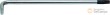 Llave acodada torx extralargas, øt15 x 102 mm.