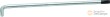 Llave acodada torx extralargas, øt25 x 126 mm.
