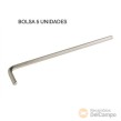 Blister 5 llaves acodada allen extralarga, ø14 x 280 mm.