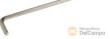 Llave acodada allen extralarga, ø4 x 140 mm.