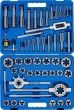 Estuche 51 pcs machos y terrajas (ø m6 x 1.0 mm - m30 x 3.5 mm) acero&tungsteno