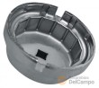 Cazoleta 3/8" extractora de filtro de aceite de aluminio, lexus, 14/1 caras - ø 64,5 mm con 2 aberturas laterales
