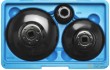 Estuche 3 cazoletas extractora filtro aceite motores renault dci & vw tdi (ø 27/6 - 76/12 - 96/18)