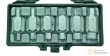 Estuche 6 llaves dobles para tapon carter, (hex.5/16" x 10 mm (3/8") -12,5 mm (1/2") x 17 mm - 8 x 10 mm+ cuadrado 8 x 10 mm (3/8") + cuadrada 11 mm x hexagonal 12 mm +cuadrada 13 mm x hexagonal 14 )