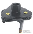 Llave extractora de filtro aceite de 3 garras planas, 3/8" , doble sentido, ø 63 - 102 mm. cromo-molibdeno