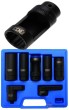 Estuche 7 vasos 3/8" + 1/2" para sonda lambda, conector termoradiador e inyector diesel