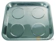 Bandeja magnetica cuadrada, 265 x 290 mm, inoxidable