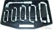 Estuche 11 llaves de pipa hex., 6 - 22 mm.; kraftmann