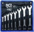Bolsa 8 llaves fijas planas, din 3110 (6 x 7 - 20 x 22 mm)