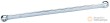 Llave estrella plana bihex. extralarga, 330 mm, 12 x 14 mm