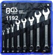 Bolsa 8 llaves combinadas, 6 - 19 mm., din 3113a