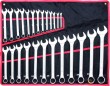@ bolsa de 25 llaves combinadas, satinadas (6 - 32 mm) din 3113a