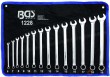 Bolsa 14 llaves combinadas extralargas pulidas, 6 x 125 - 19 x 280 mm