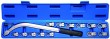 Estuche llave ladeada + 6 cabezas bihex.(12 - 19 mm) + 5 cabezas torx tipo "e"(e10 - e18) de correas de distribución poli-v