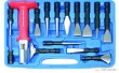 Estuche 15 cinceles intercambiables c/mango protector